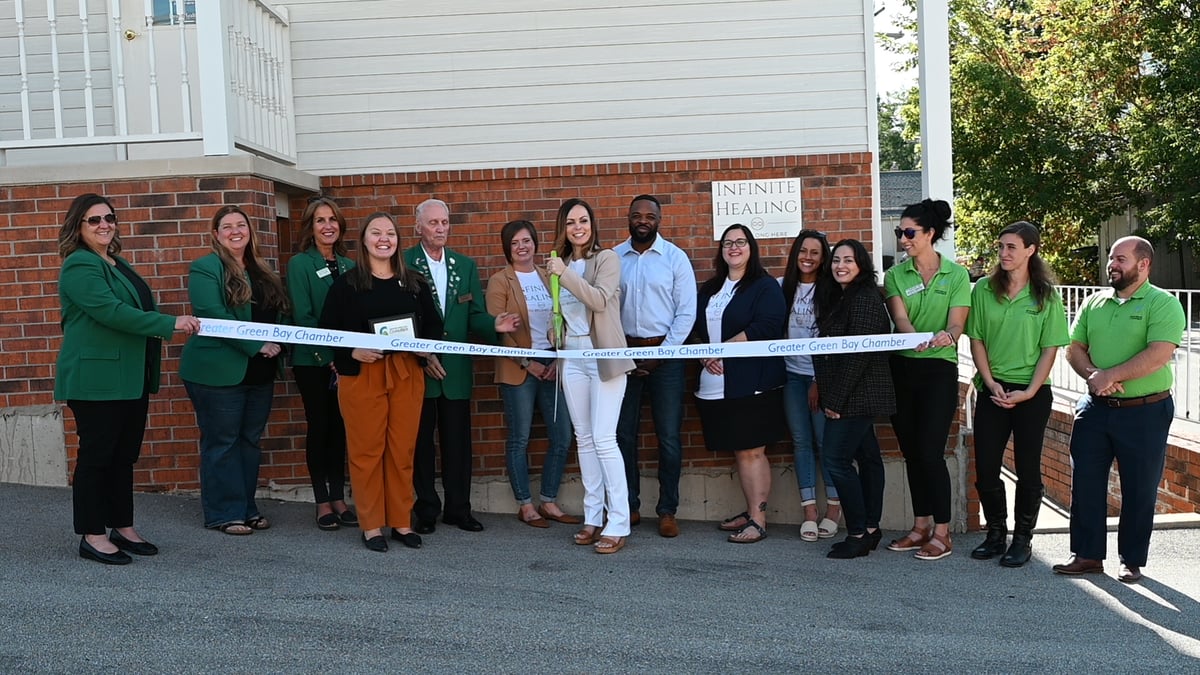 Infinate Healing ribbon cutting