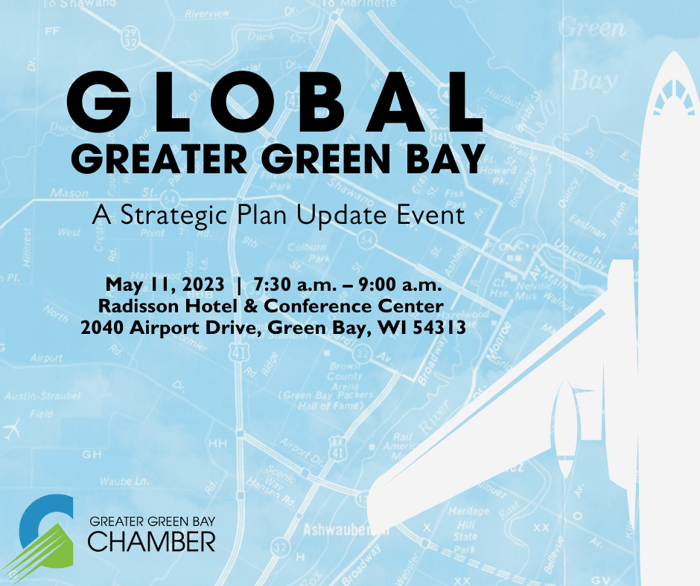 Global Greater Green Bay, a strategic plan update event by the Greater Green Bay Chamber