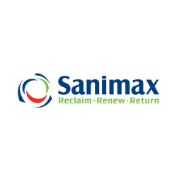 Sanimax with tagline
