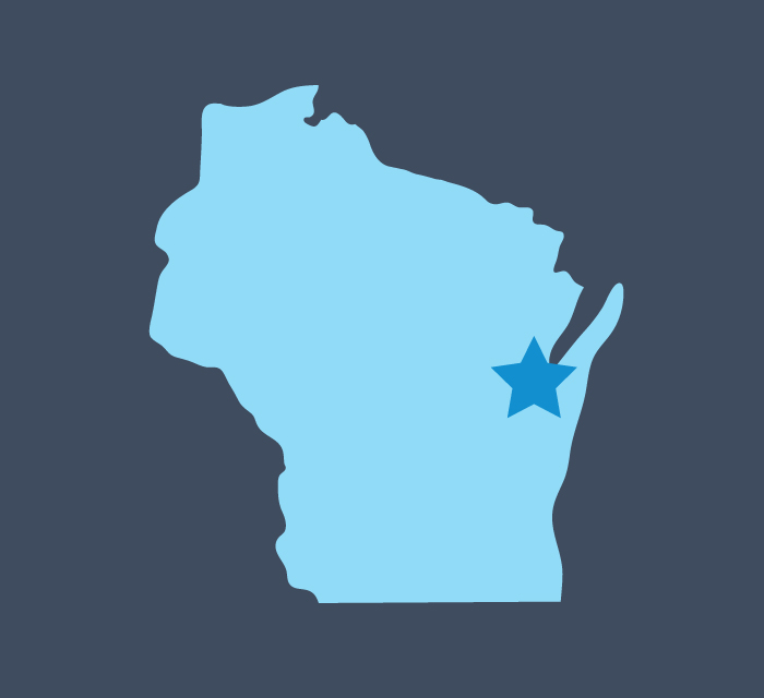 Map of Wisconsin